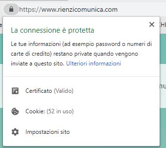 sito sicuro https