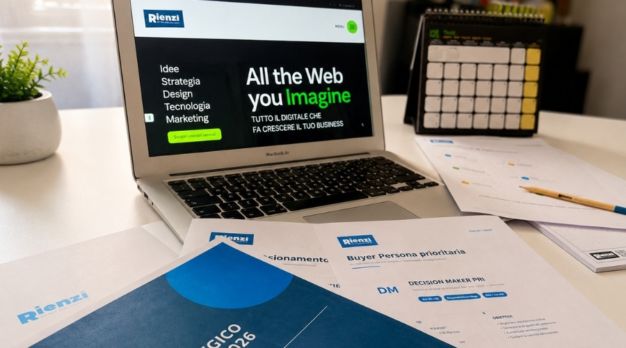 Marketing Aziendale nel 2026 - Rienzi Web Agency